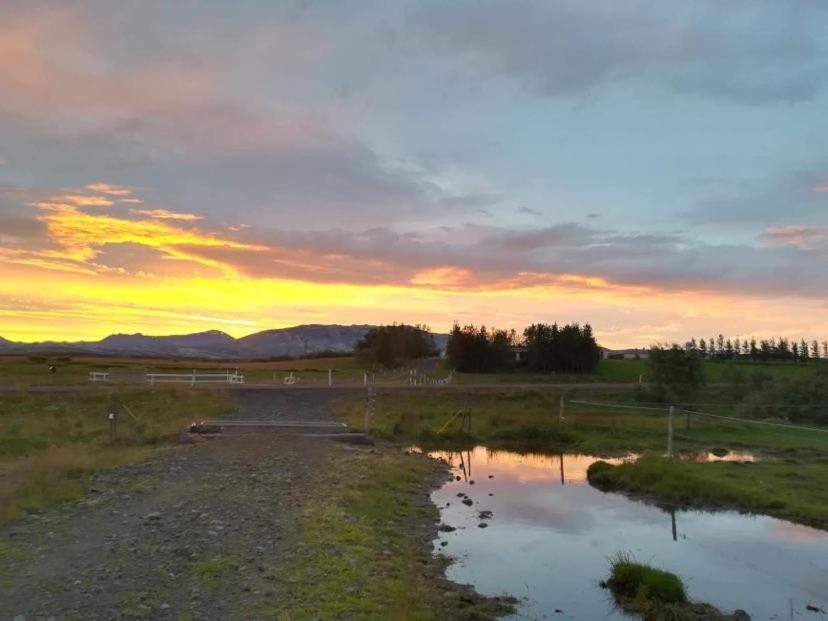 Vila Golden Circle Private Farmhouse With Hot Tub Selfoss Exteriér fotografie